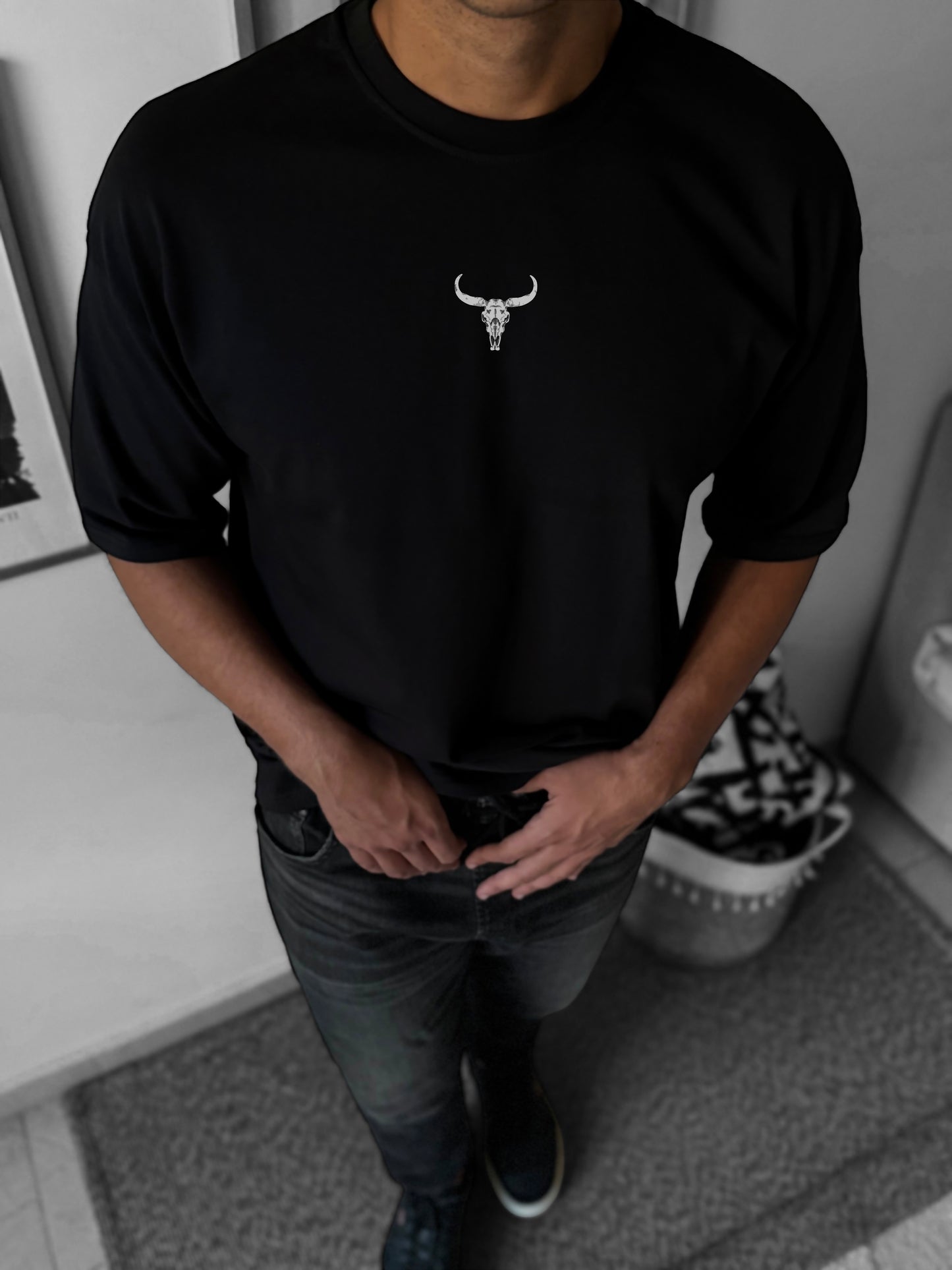 Dead or Alive black oversized t-shirt