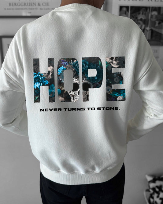 Hope white crewneck