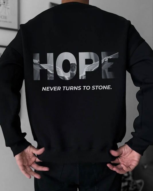 Hope black crewneck