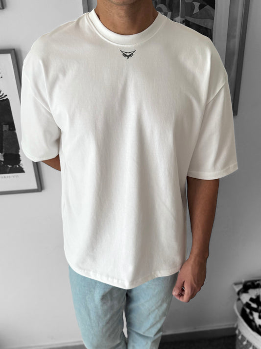 Woobenwise white oversized T-shirt