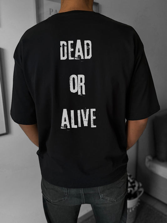 Dead or Alive black oversized t-shirt