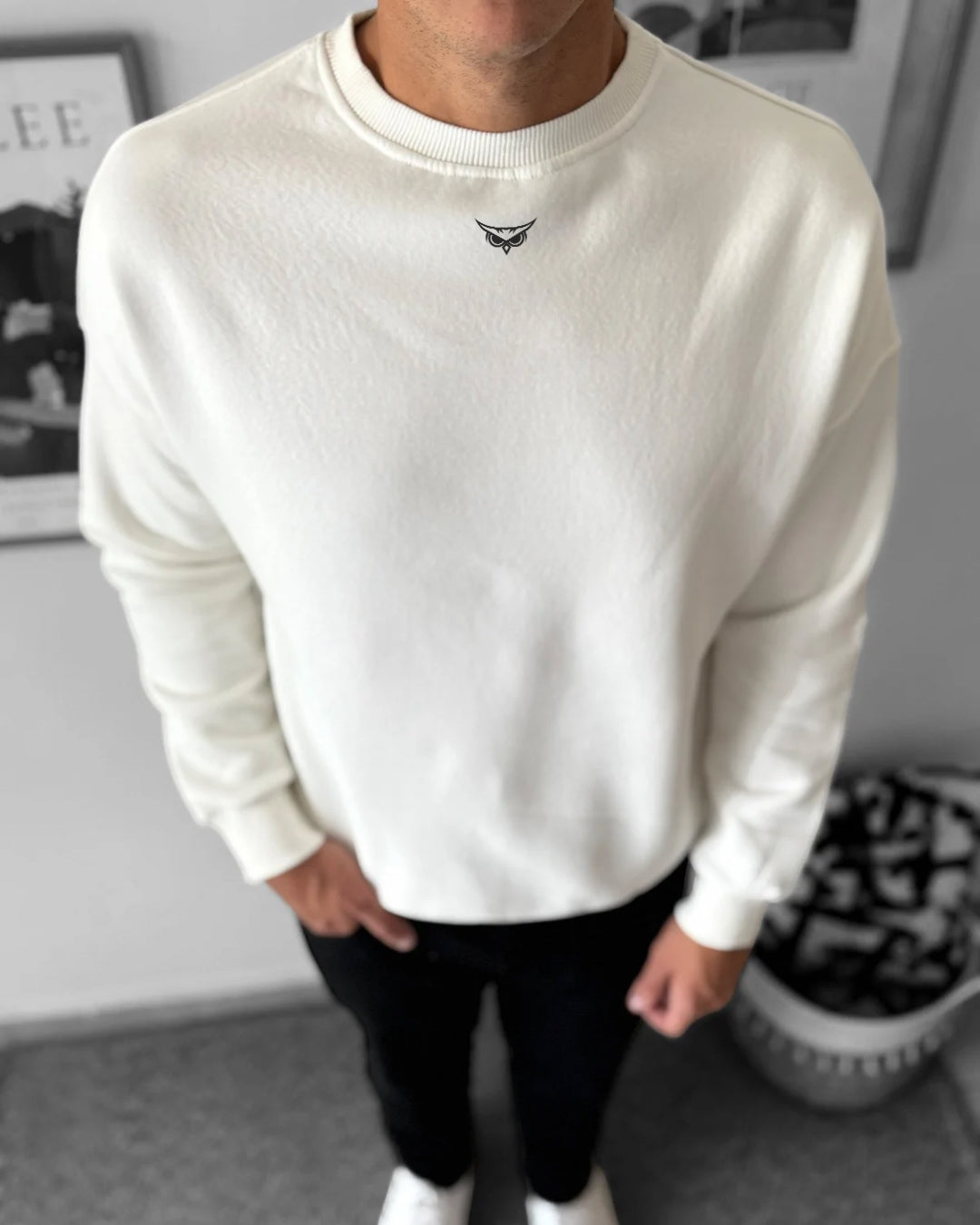Woobenwise white crewneck